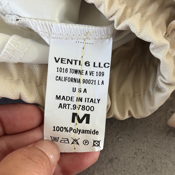 Venti6 Women's Cream Track Pants - Picture 2 of 9